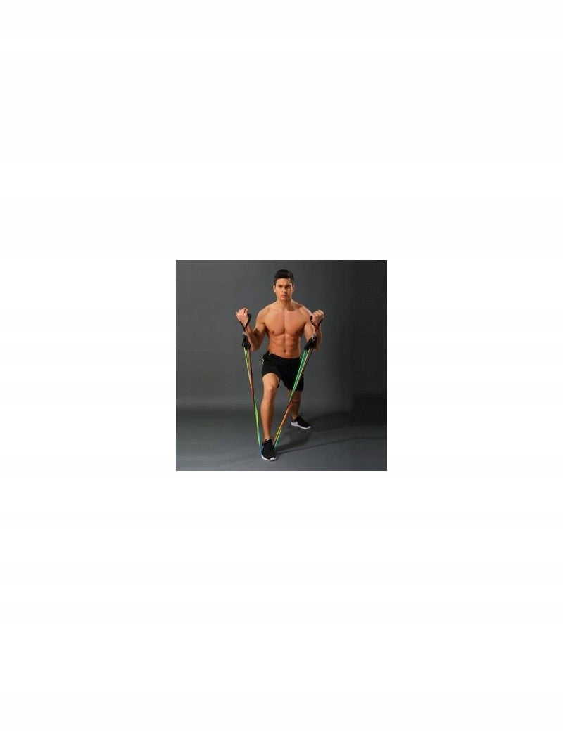 SET OF 5 EXERCISE RUBBER RESISTANCE TRAINING FITNESS CROSSFIT Manufacturer code Zestaw gum oporowych do treningu siłowego