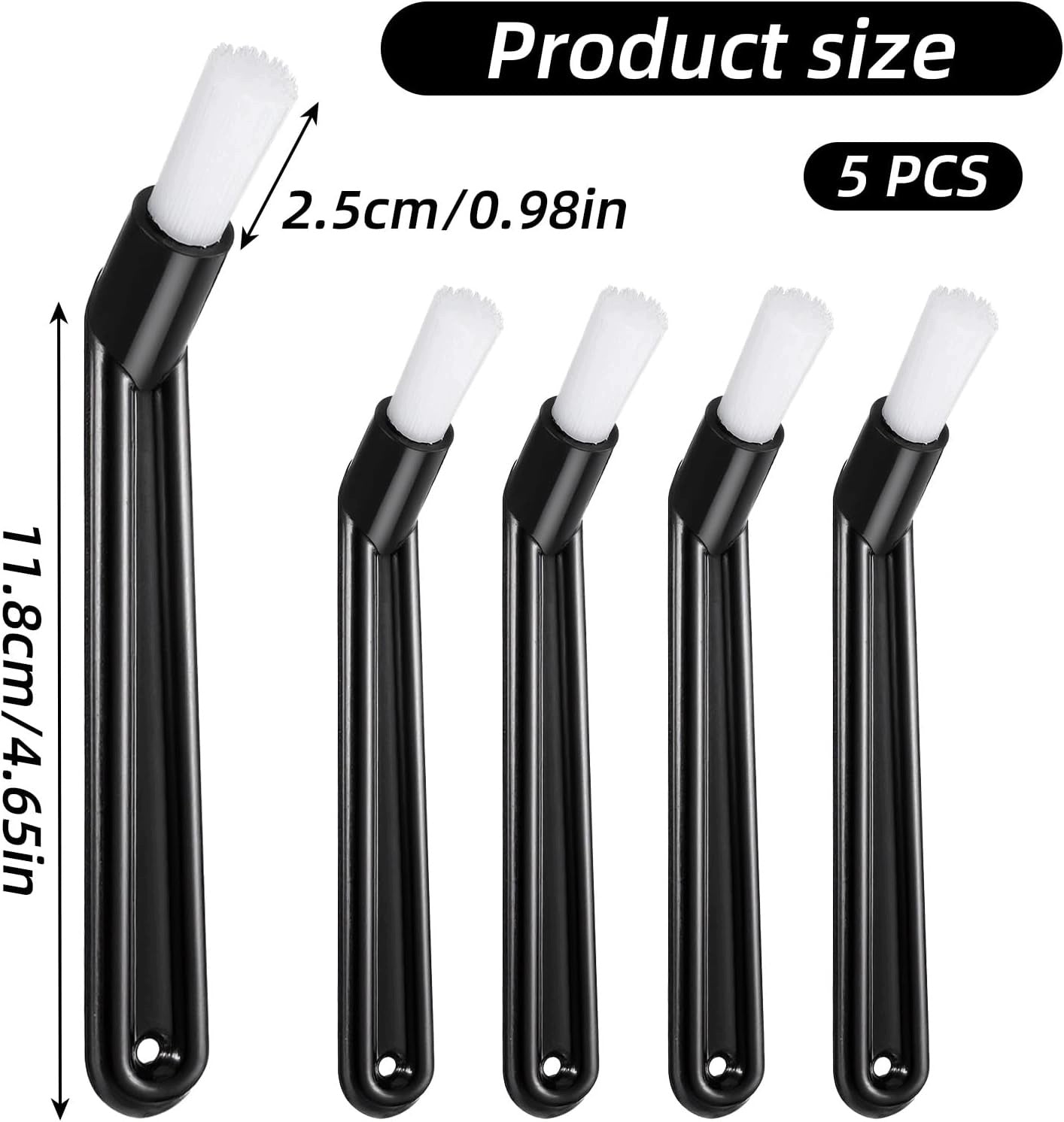 SET OF 5 FILTER GRINDER COFFEE MACHINE CLEANING BRUSHES Manufacturer code SZCZOTKI CZYSZCZENIA KAWY EKSPRES ZESTAW