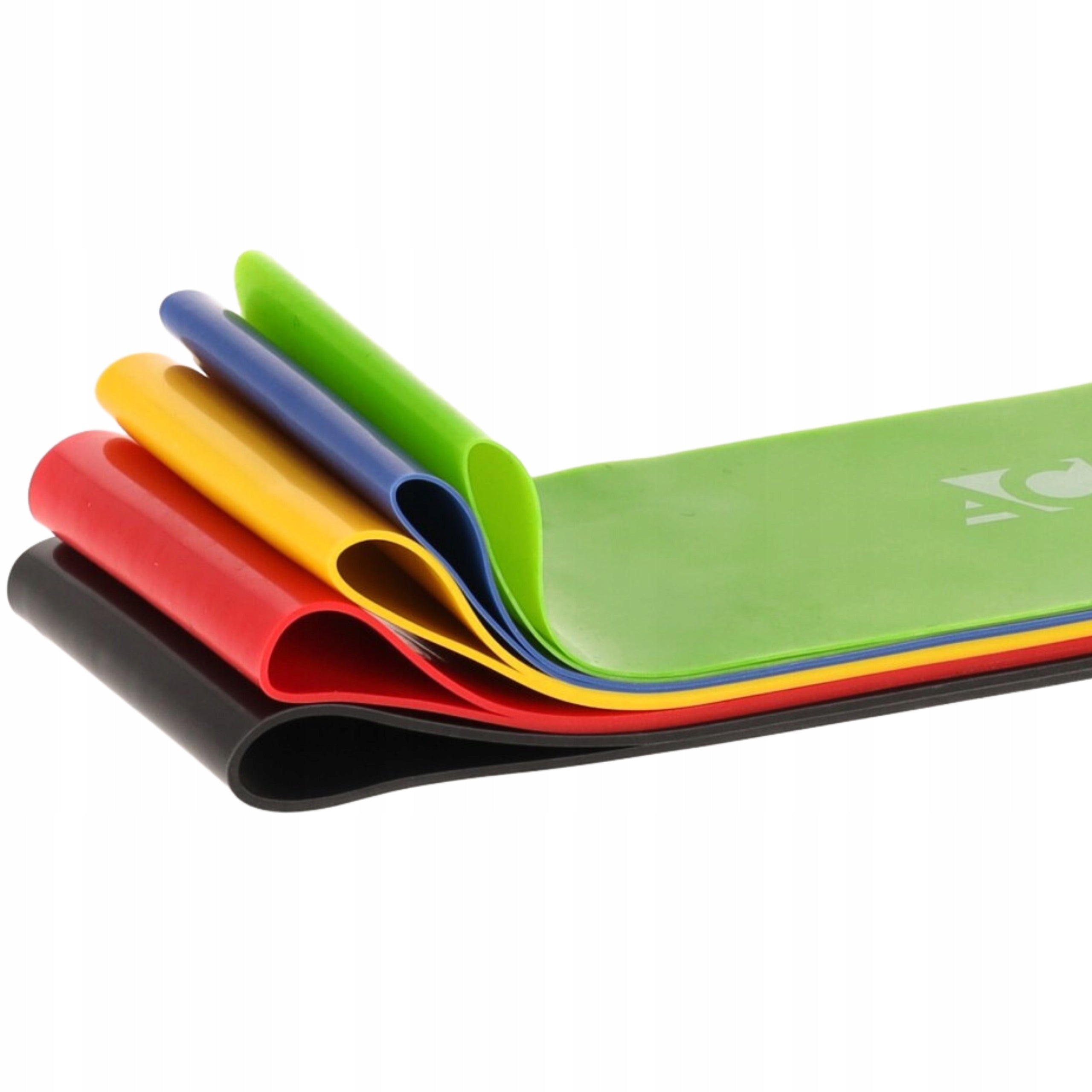 SET OF 5 MINI BAND RESISTANCE BANDS FOR TRAINING STRETCHING EXERCISES PRO Brand Activ/Space