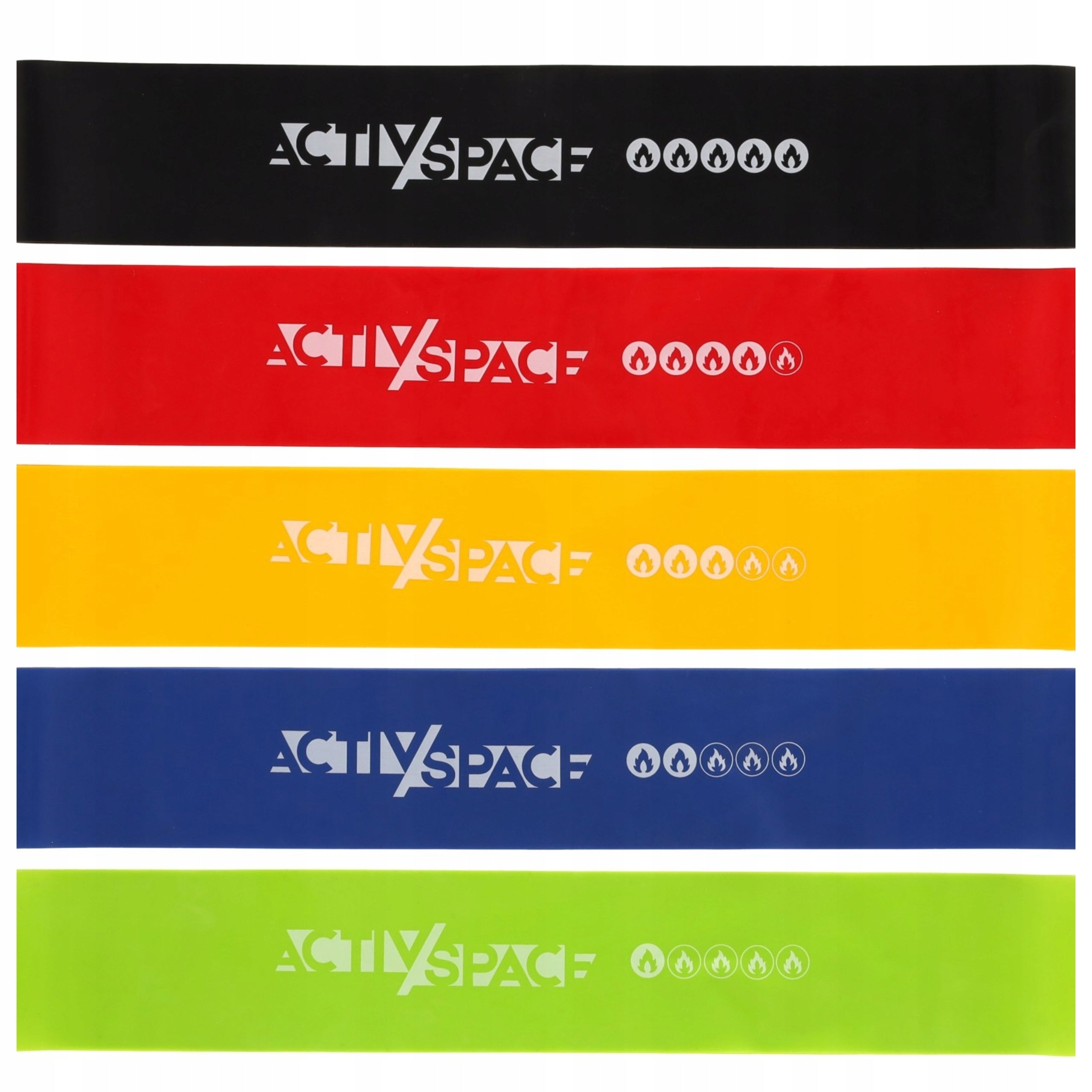 SET OF 5 MINI BAND RESISTANCE BANDS FOR TRAINING STRETCHING EXERCISES PRO Manufacturer code 5904183600086