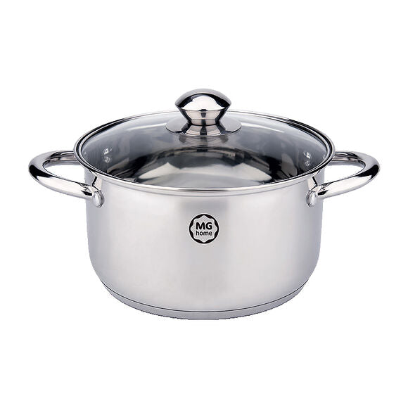 SET OF 5 POTS MG HOME LAURO STEEL SET OF 10 ELEMENTS INOX INDUCTION Manufacturer code 7105023152