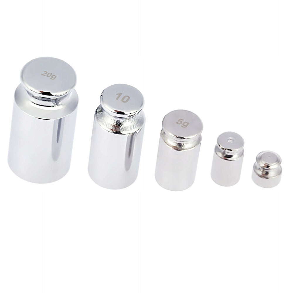 SET OF 5 PRECISION CALIBRATION WEIGHTS 1 /2 /5 /10 /20 G Manufacturer code H117121472