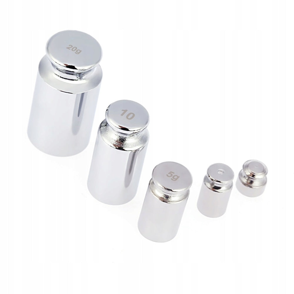 SET OF 5 PRECISION CALIBRATION WEIGHTS 1 /2 /5 /10 /20 G