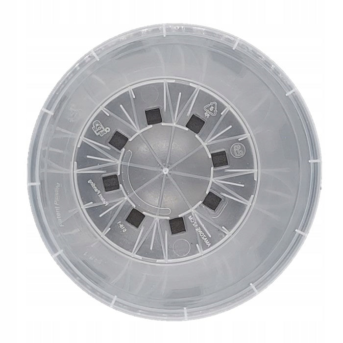 SET OF 5 PRODUCTION POT FOR ORCHID DIAMETER 12CM TRANSPARENT Brand no brand