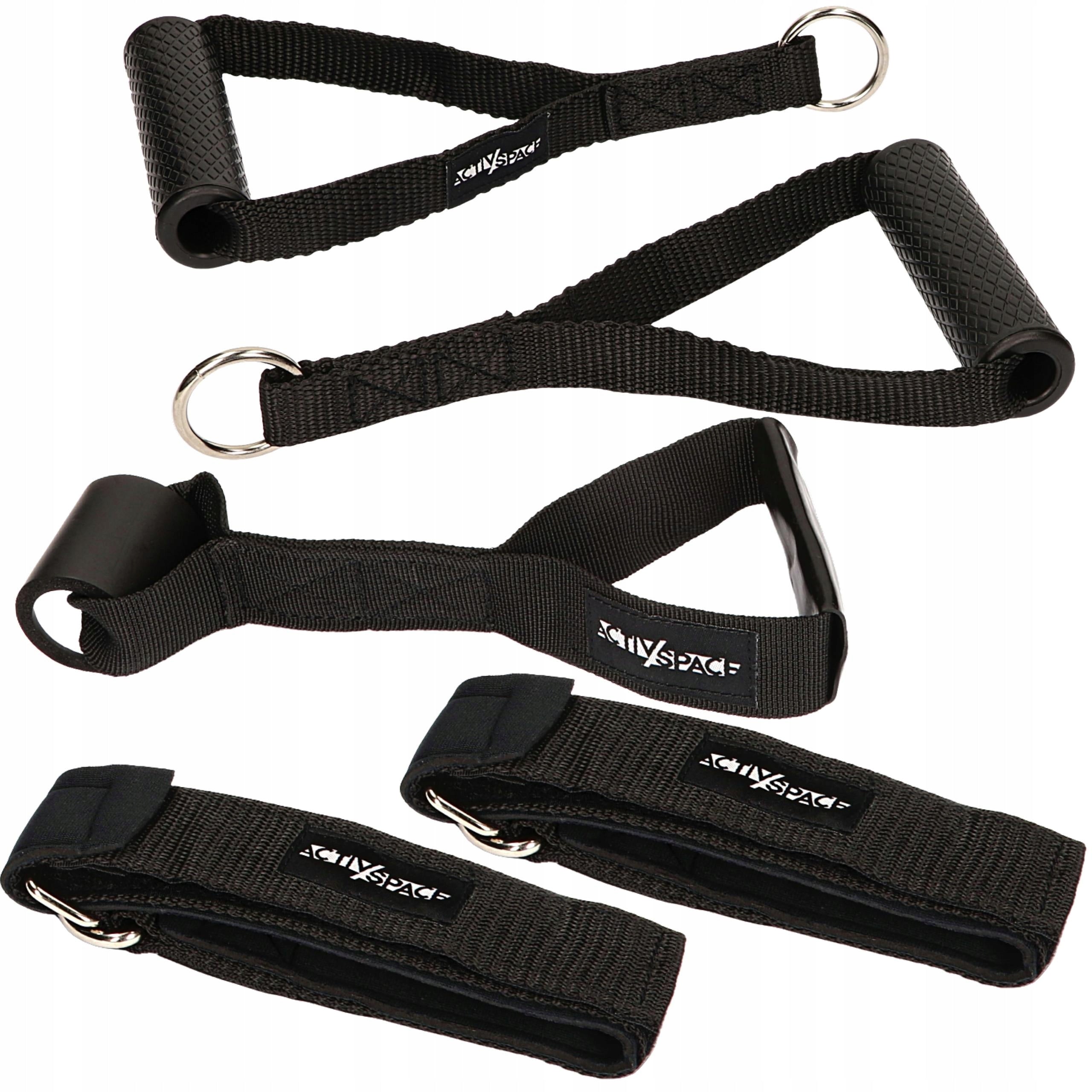 SET OF 5 RESISTANCE BANDS FOR EXERCISE WORKOUT BANDS FITNESS HIGH QUALITY RUBBER Brand Activ/Space