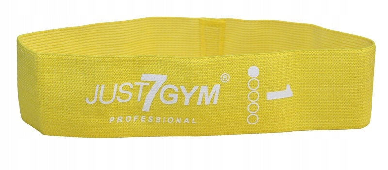 SET OF 5 RUBBER MINI BAND MATERIAL FITNESS BANDS Brand Just7Gym
