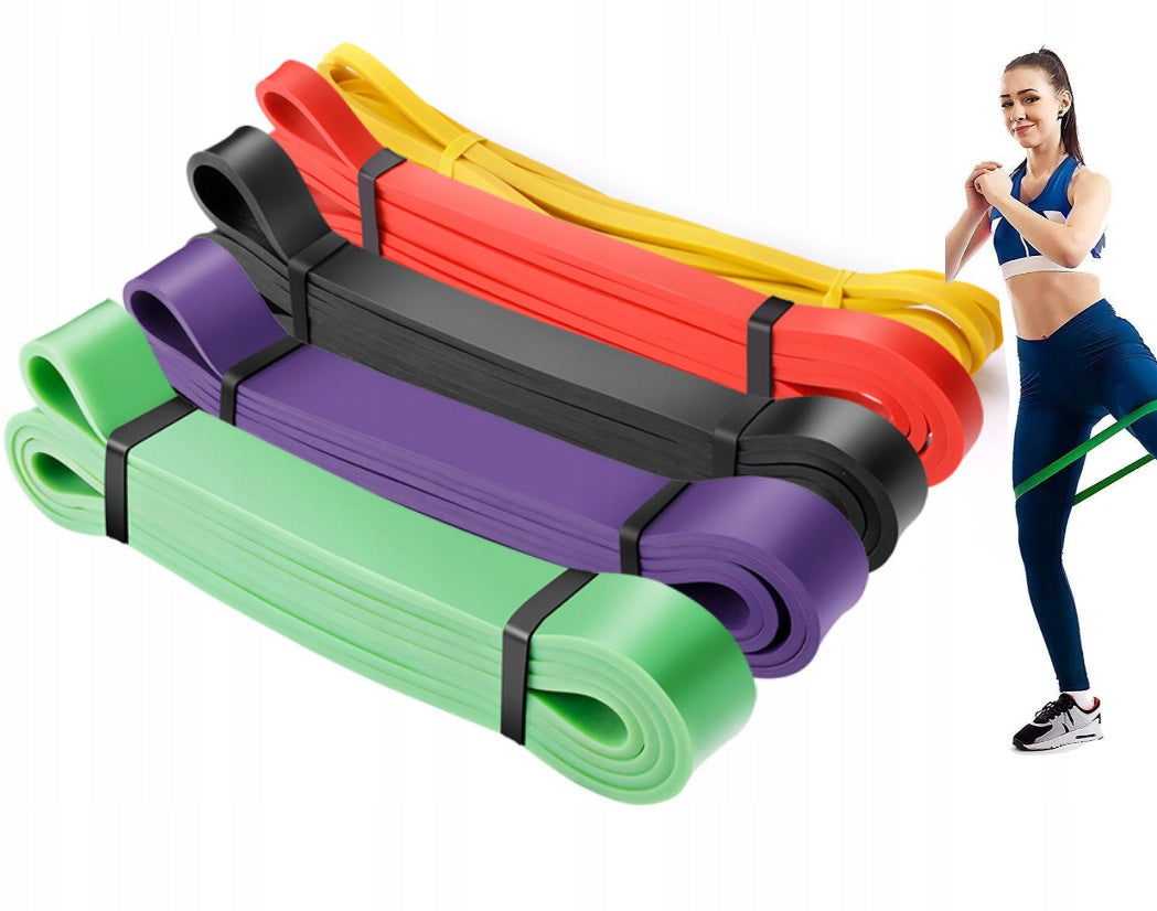 SET OF 5 Resistance Bands High Resistance Pull Up Assist Bands TPE