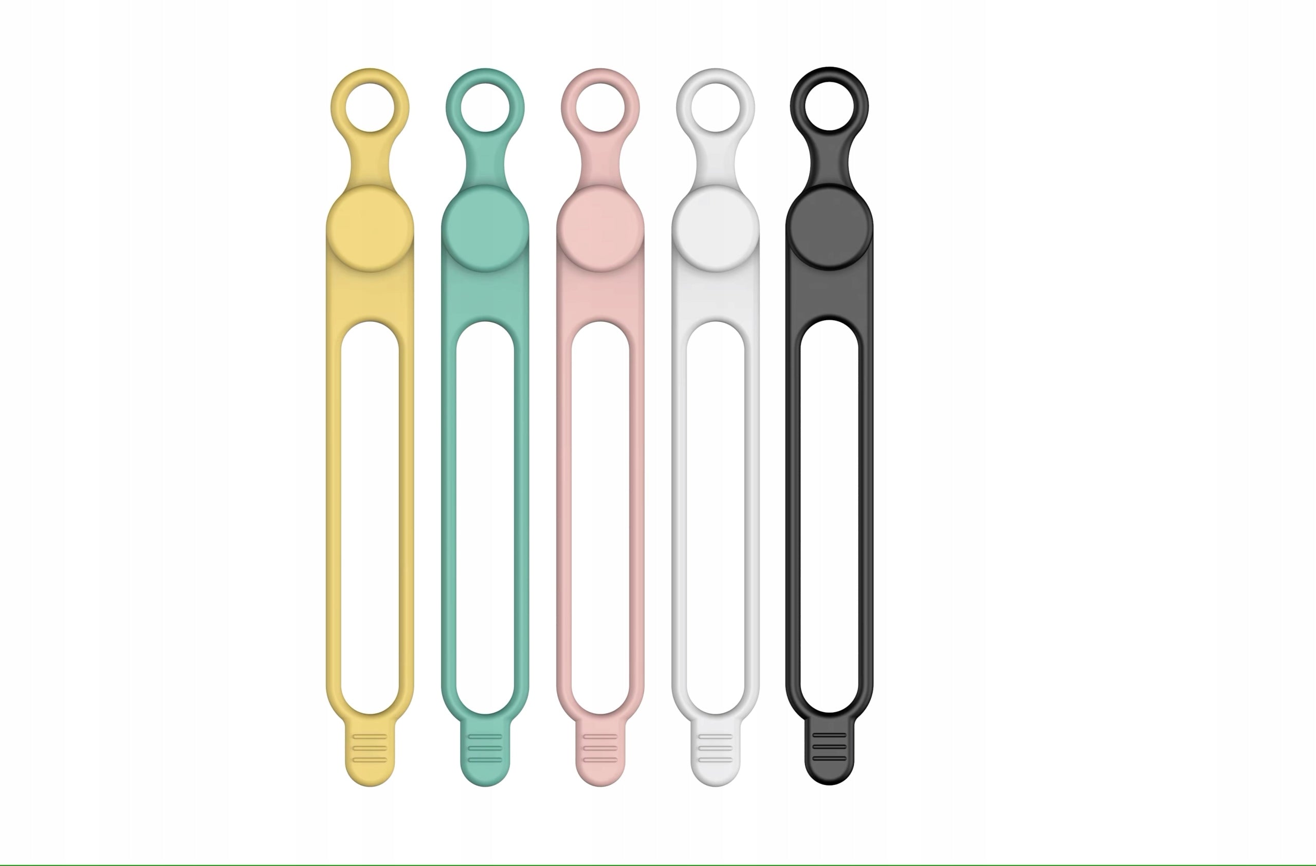 SET OF 5 SILICONE BANDS / REUSABLE RECIPE ERASER