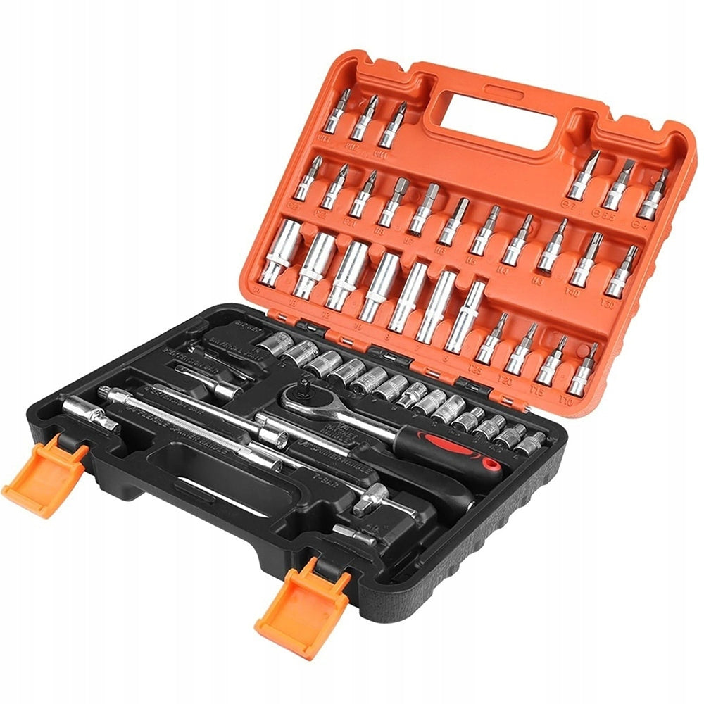 SET OF 53 WRENCHES SOCKET WRENCHES TOOL Sockets Rattle