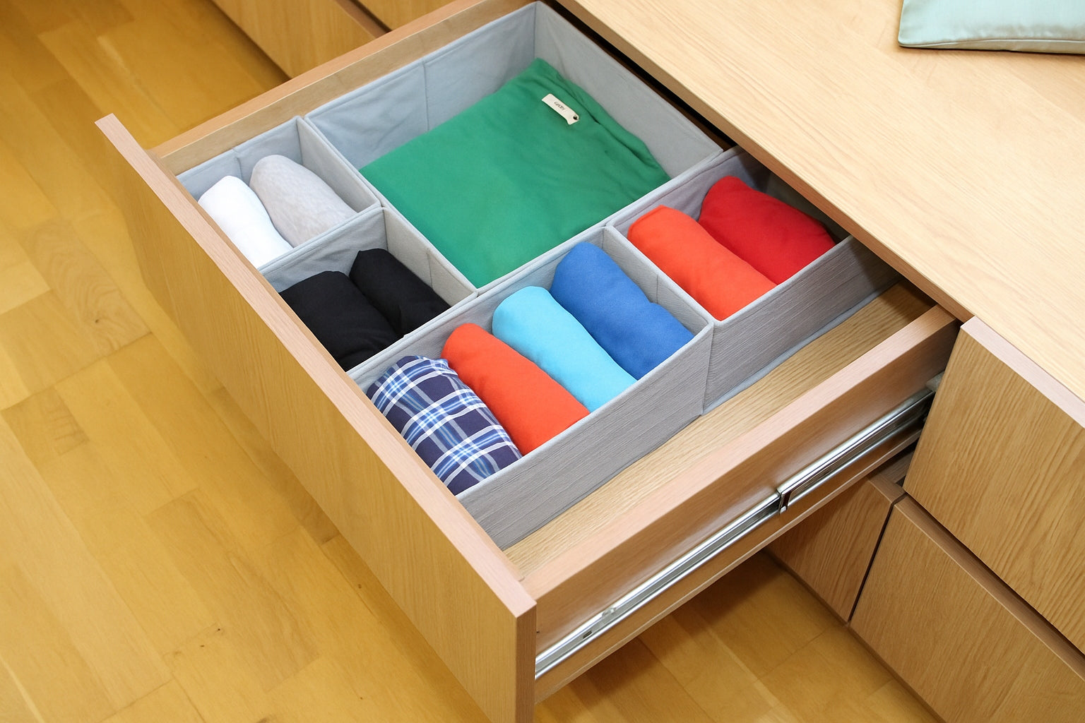 SET OF 6 ORGANIZERS UNDERWEAR ORGANIZER FOR DRAWER CLOSET CONTAINERS Manufacturer code NP-140