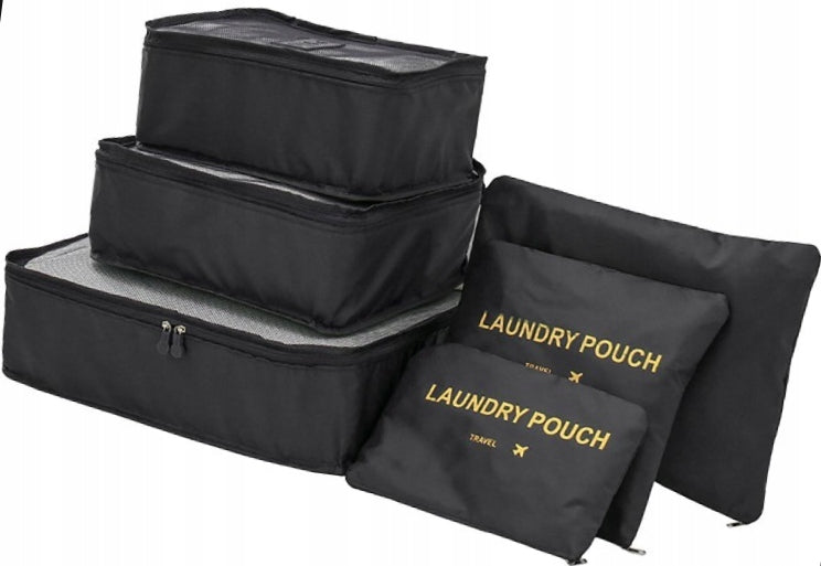 SET OF 6 SACHETS ORGANIZERS BAGS FOR SUITCASE ORGANIZER OLDMAN 6el