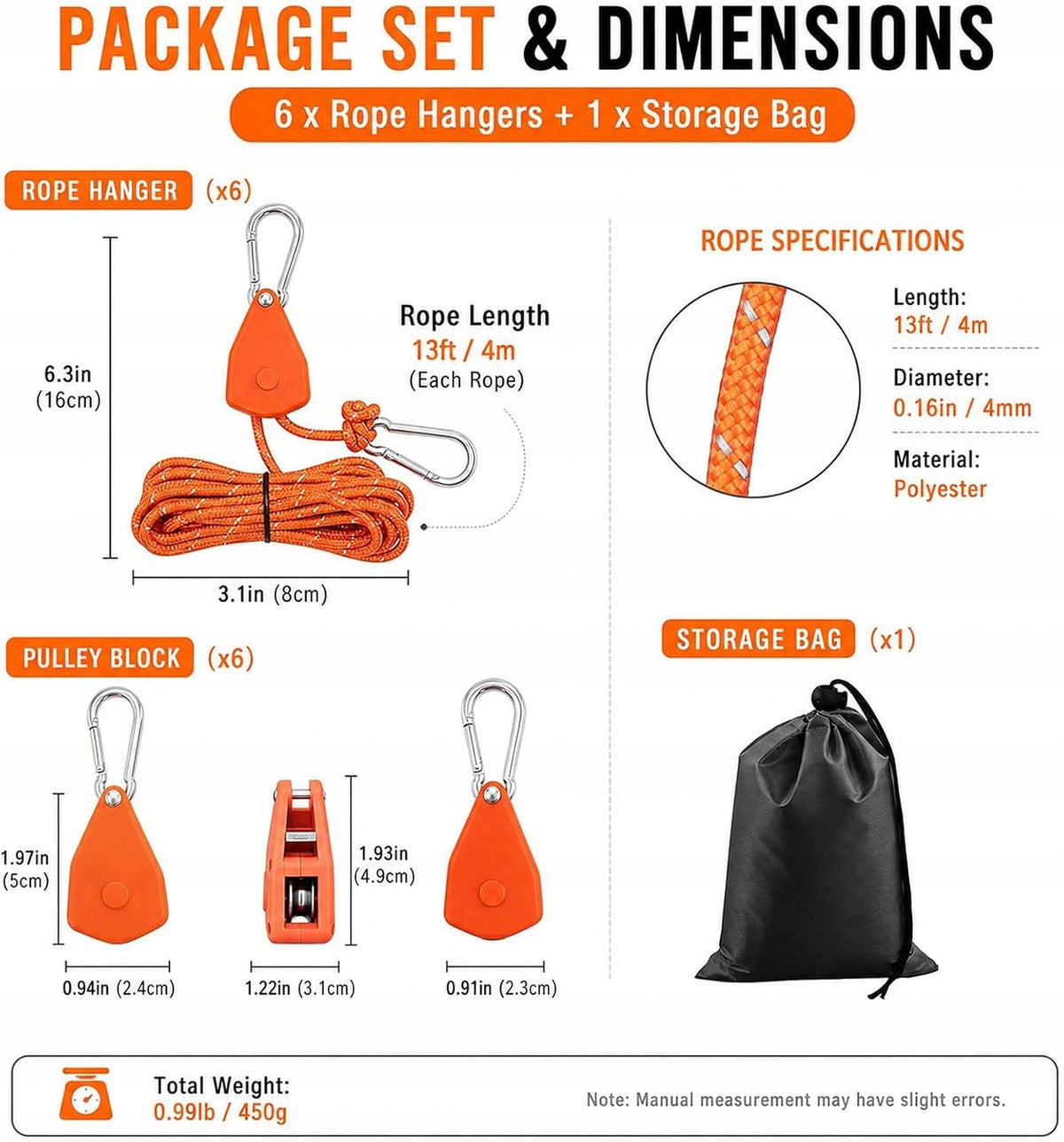 SET OF 6 TENT STRINGS 4M ROPE TENSIONERS HOOKS CAMPING Manufacturer code SZNURKI NAMIOTU NAPINACZE LINY HAKI LINO