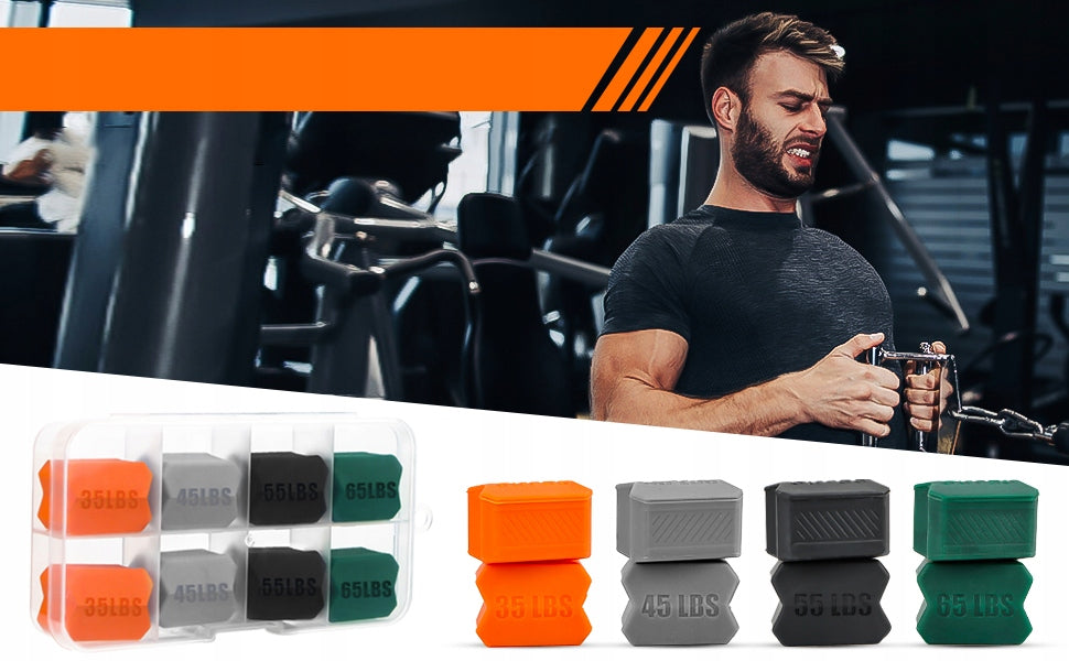 SET OF 8 RUBBERS FOR MANDIBLE AND JAW EXERCISES JAWLINE DEVICE SLIM FACE Brand no brand