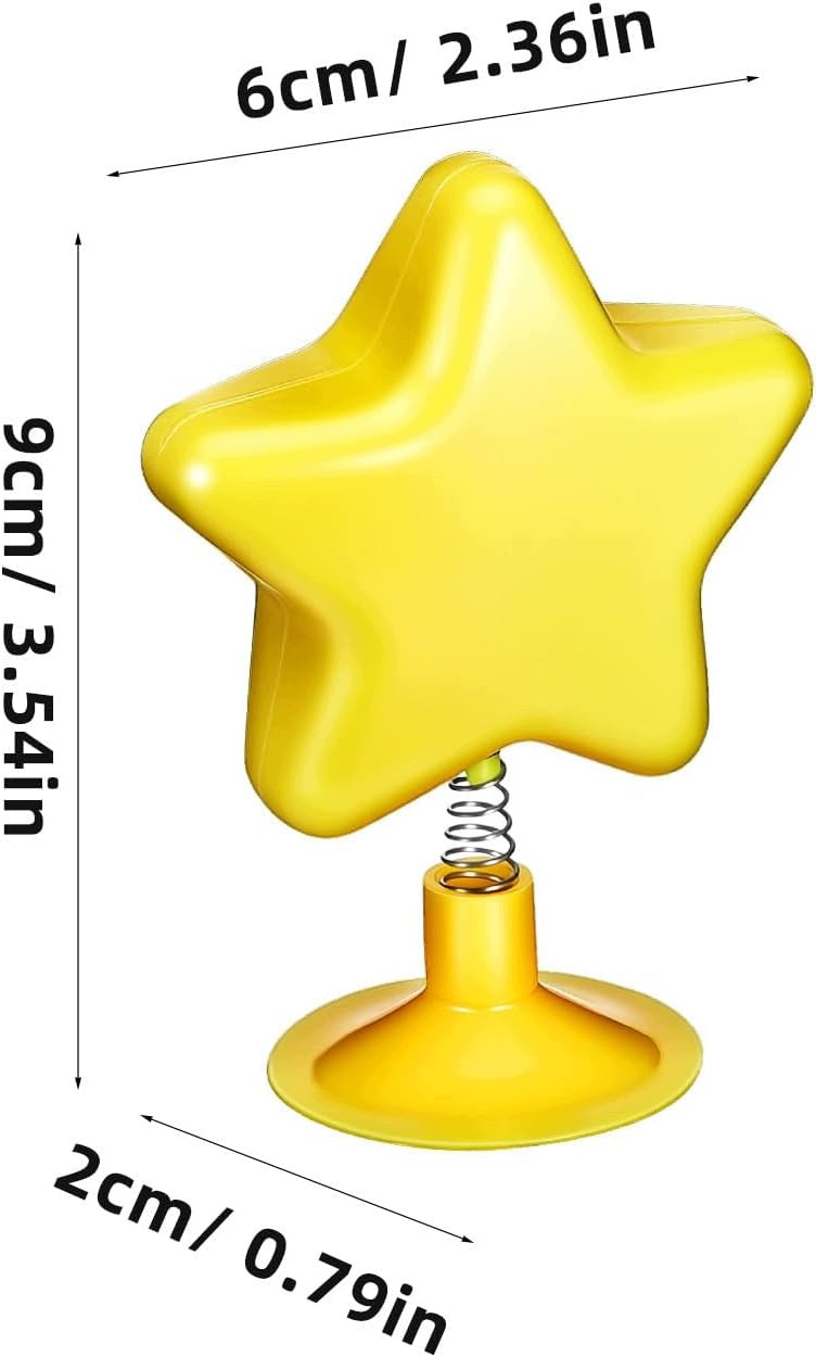 SET OF 8 UNIVERSAL SPRING STAR HELMET TOPPERS Manufacturer no brand