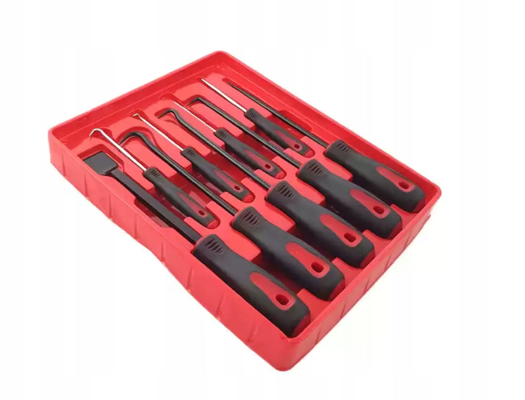 SET OF 9 LONG HANDLE HOOKS DURABLE HOOKS Brand Tip-Topol