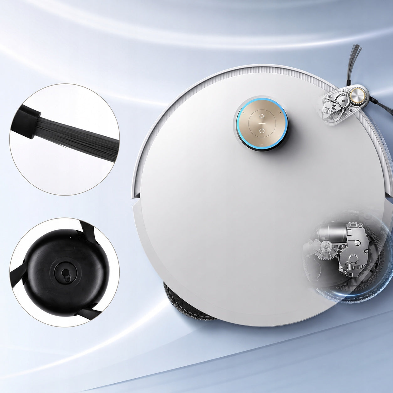 SET OF ACCESSORIES FOR Dreame X50 Ultra Complete L50 Pro Ultra BRUSH BAGS For for the cleaning robot