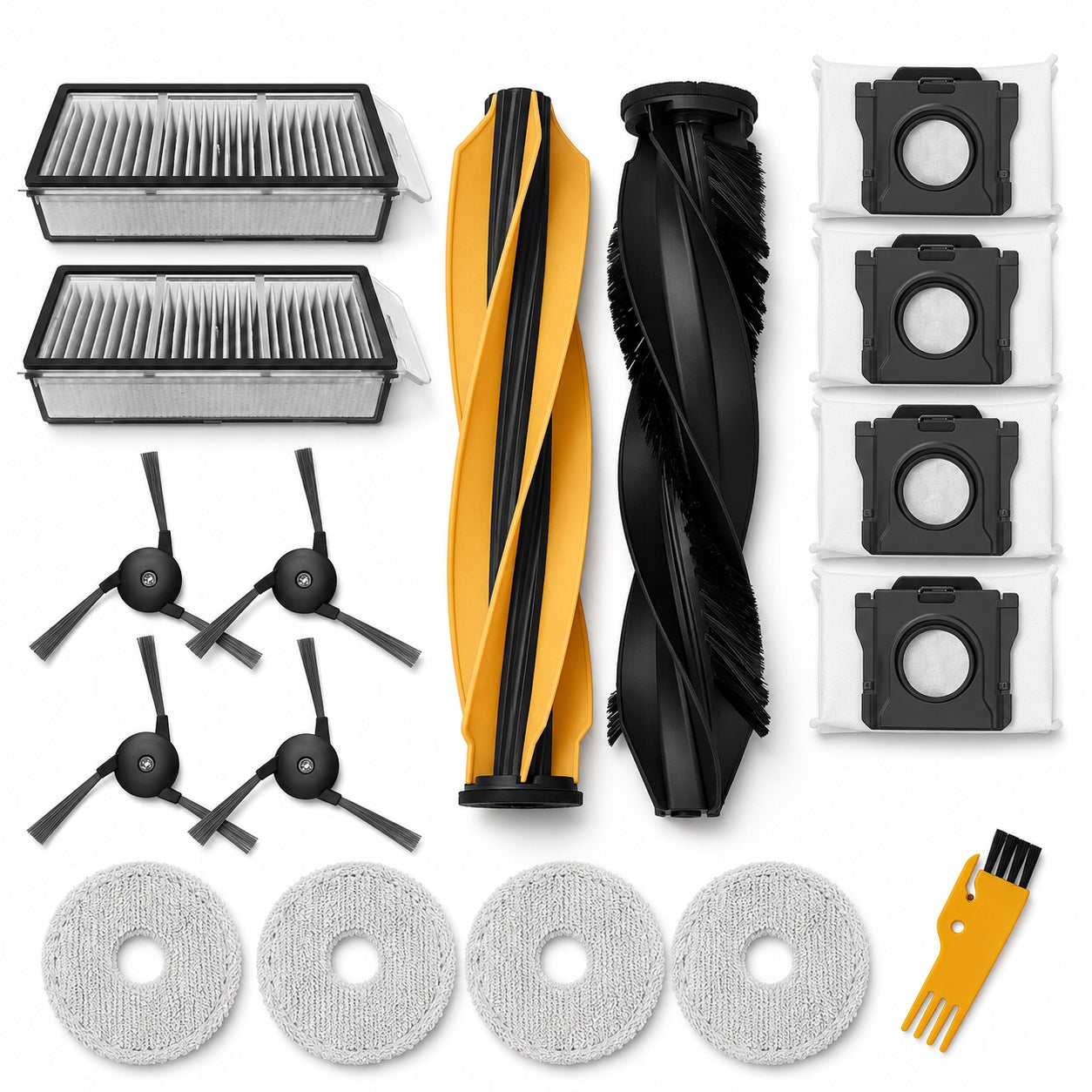SET OF ACCESSORIES FOR Dreame X50 Ultra Complete L50 Pro Ultra BRUSH BAGS Manufacturer code Akcesoria zestaw Dreame X50 Ultra Complete