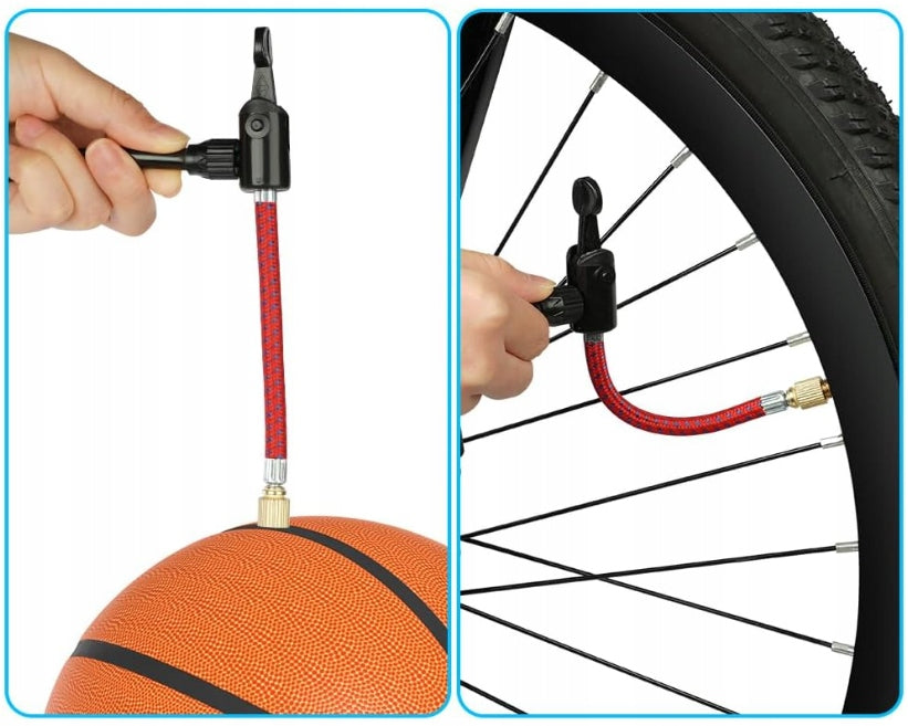 SET OF ADAPTERS TIPS FOR PUMPING BICYCLE TIRES VALVES 32PCS Manufacturer code ESTAW ADAPTERÓW KOŃCÓWEK DO POMPKI POMPOWANIA