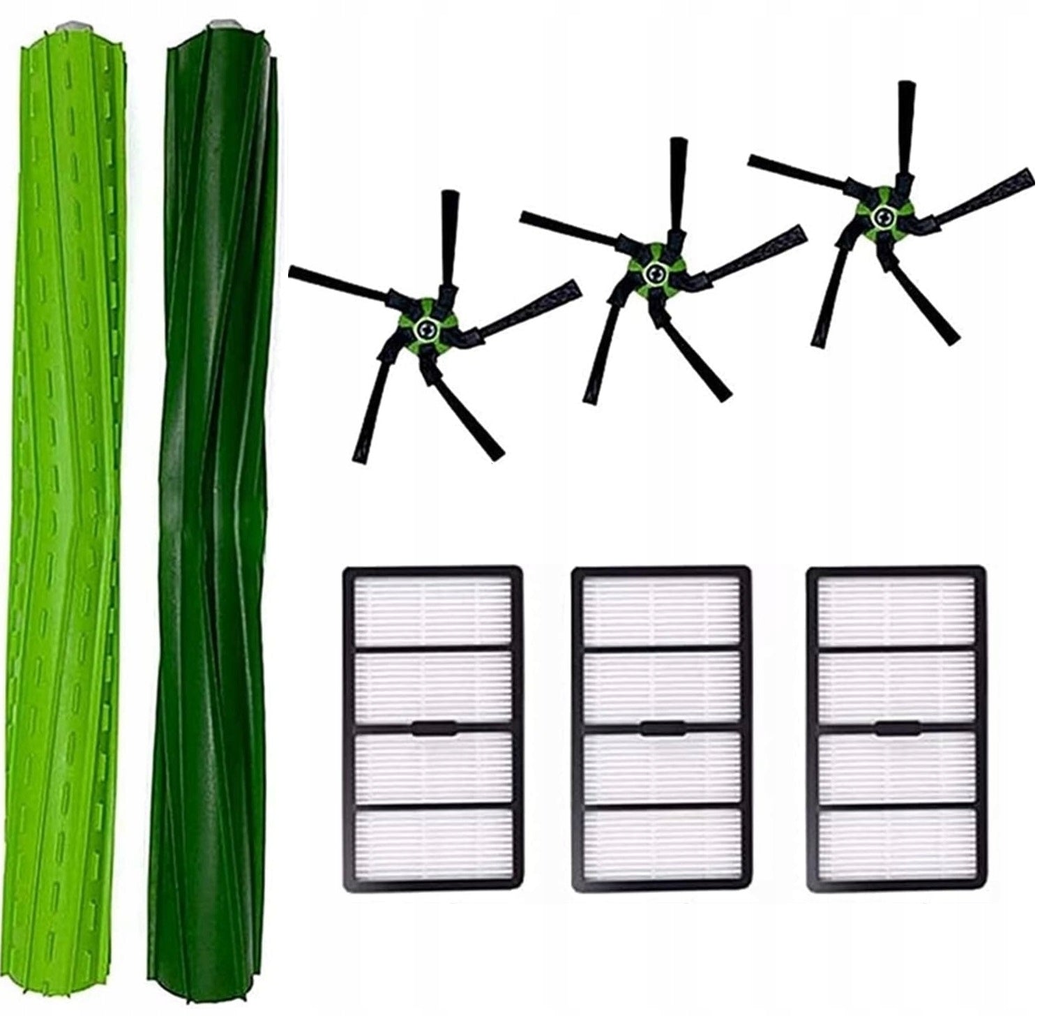 SET OF AKCESORIA ROLLER BRUSHES FILTERS for iRobot Roomba s9 s9+