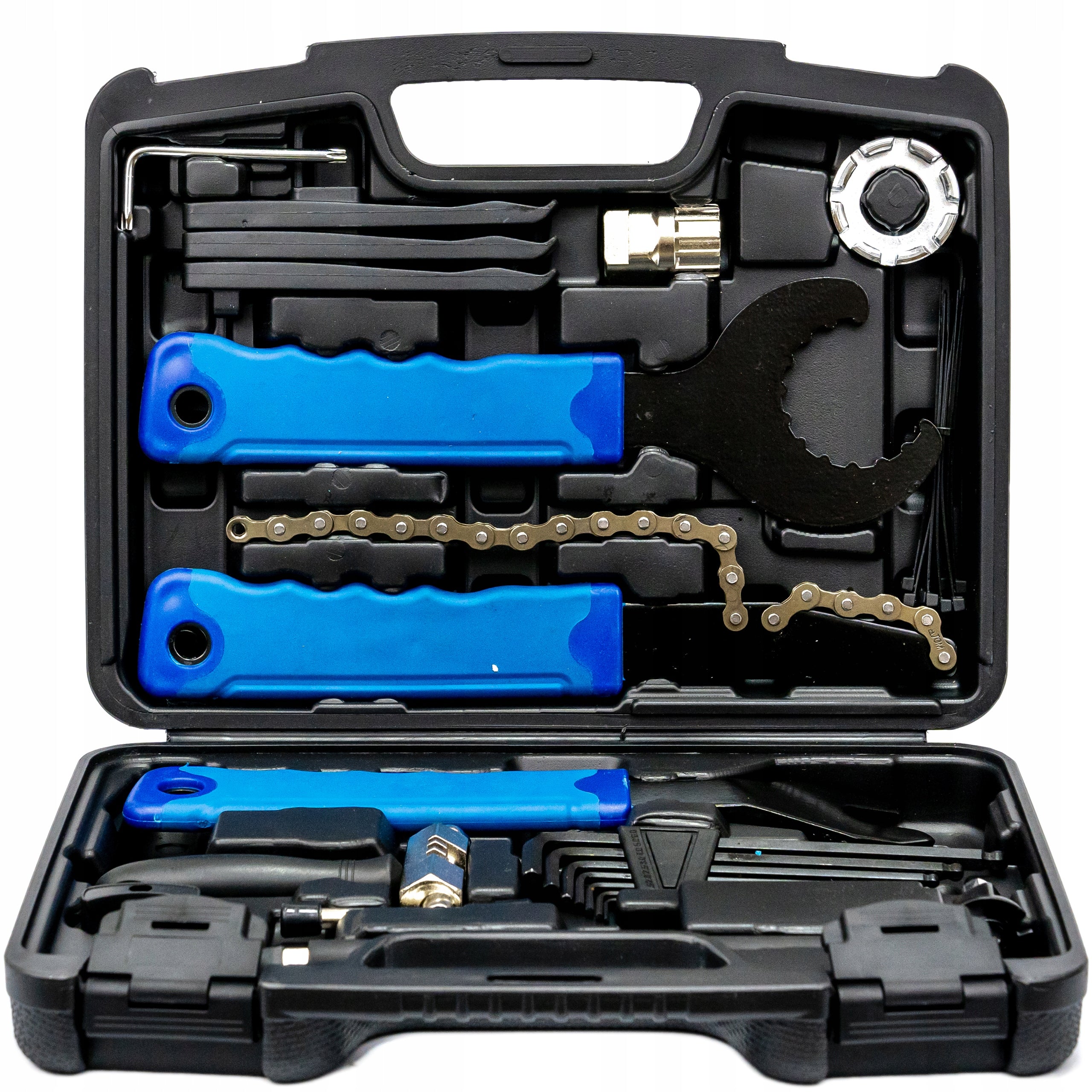 SET OF BICYCLE KEYS TOOL CASE 43 ELEMENTS PRACTICAL SET EAN (GTIN) 5904858678884
