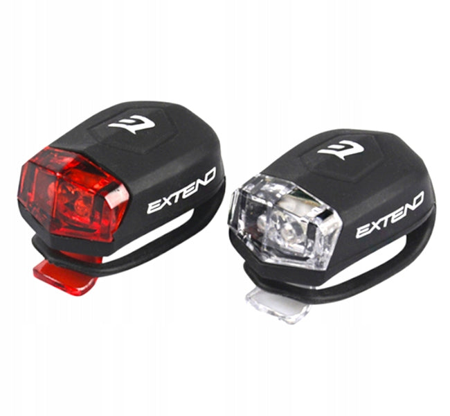 SET OF BICYCLE LIGHTS FOR BICYCLE FRONT AND REAR LED BICYCLE LIGHTS SET Brand no brand