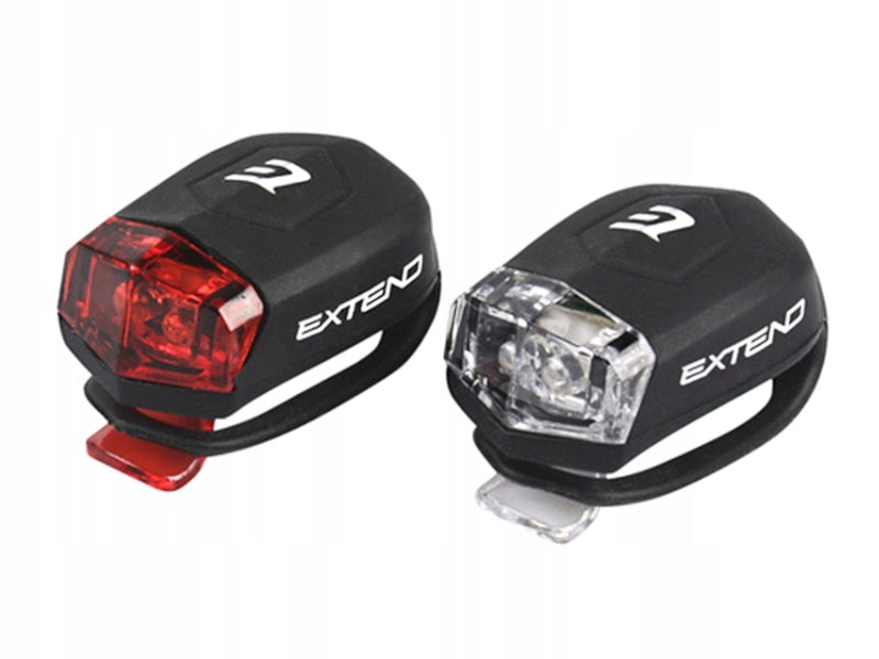 SET OF BICYCLE LIGHTS FOR BICYCLE FRONT AND REAR LED BICYCLE LIGHTS SET