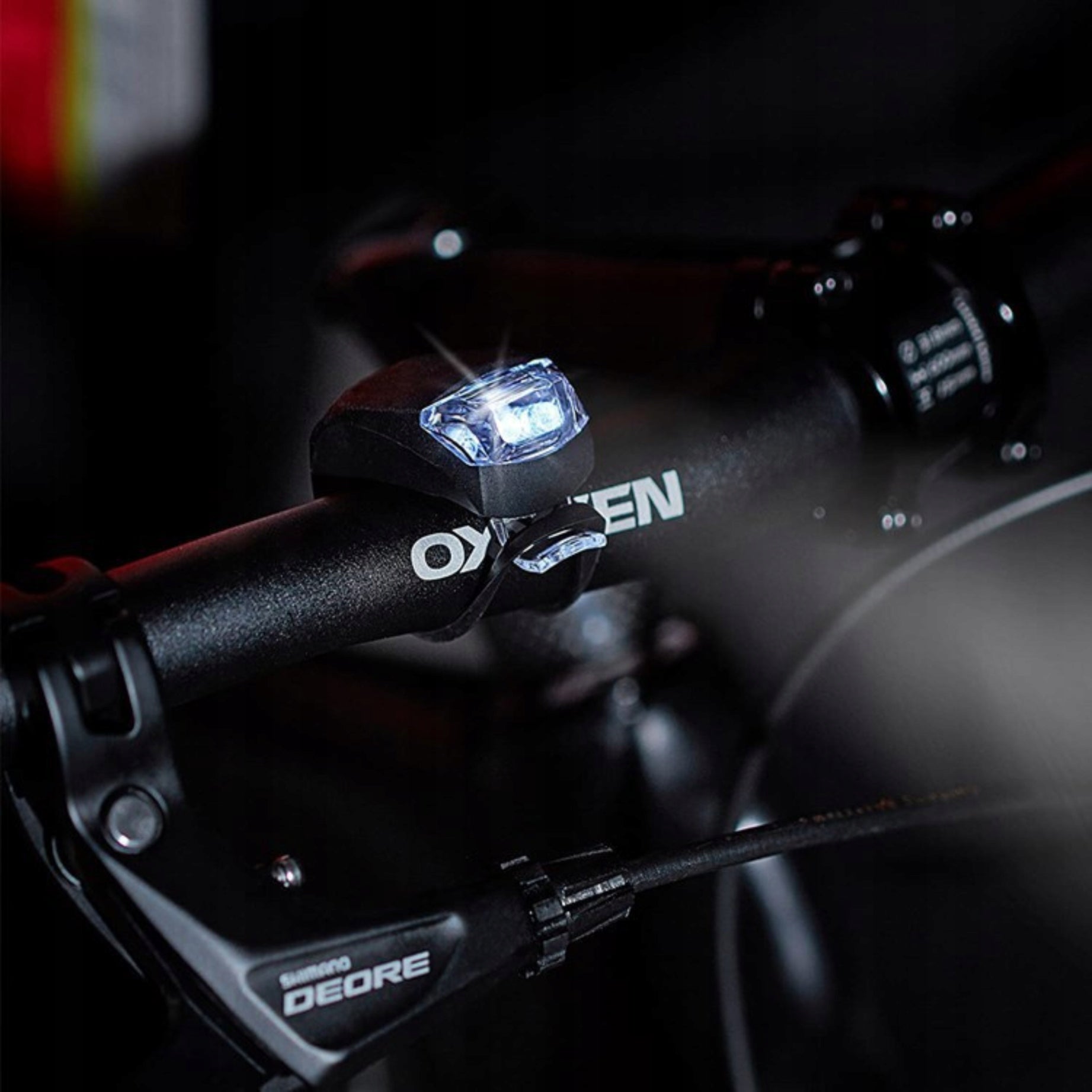 SET OF BICYCLE LIGHTS LED LIGHT FRONT REAR FOR BIKE SET Light source LED