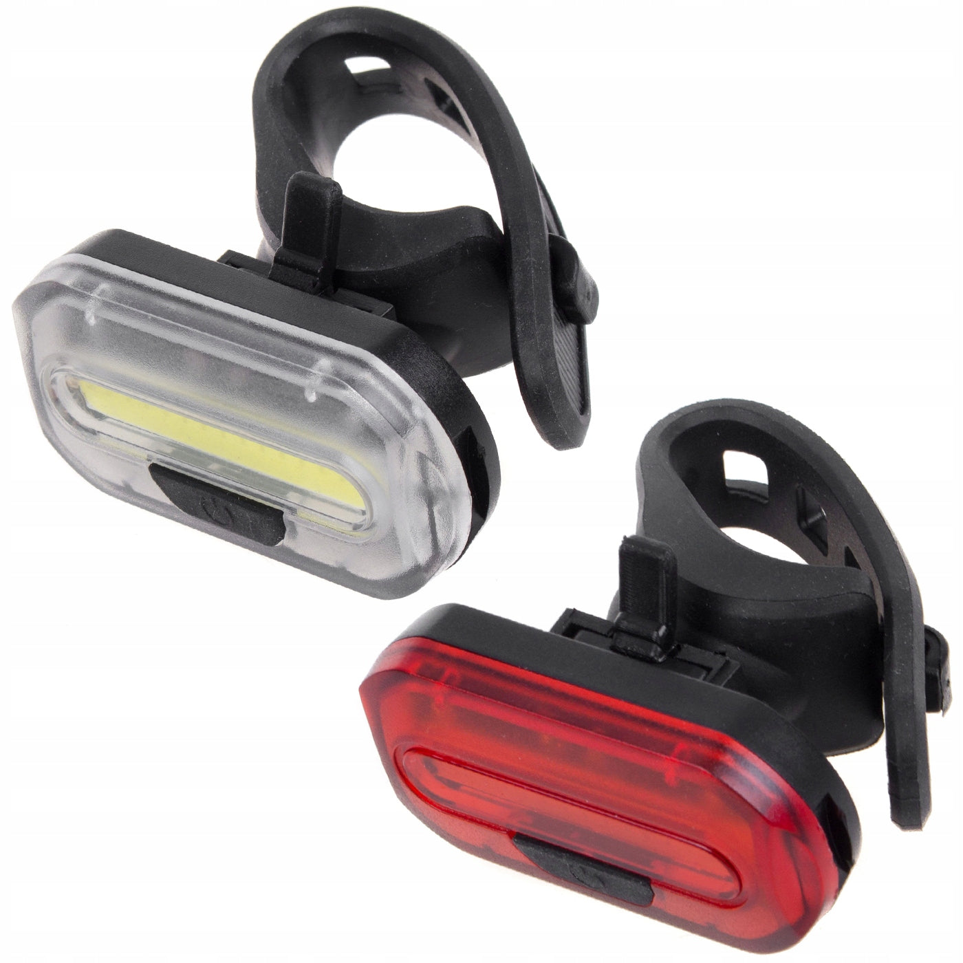SET OF BICYCLE LIGHTS LIGHTING FRONT REAR LED LIGHT