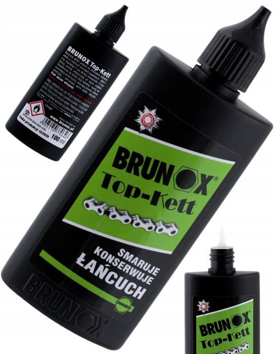 SET OF BICYCLE LUBRICANTS BRUNOX + BRUSH + MICROFIBER TOP KETT DEO TURBO Manufacturer code Zestaw do konserwacji roweru Gearox Brunox