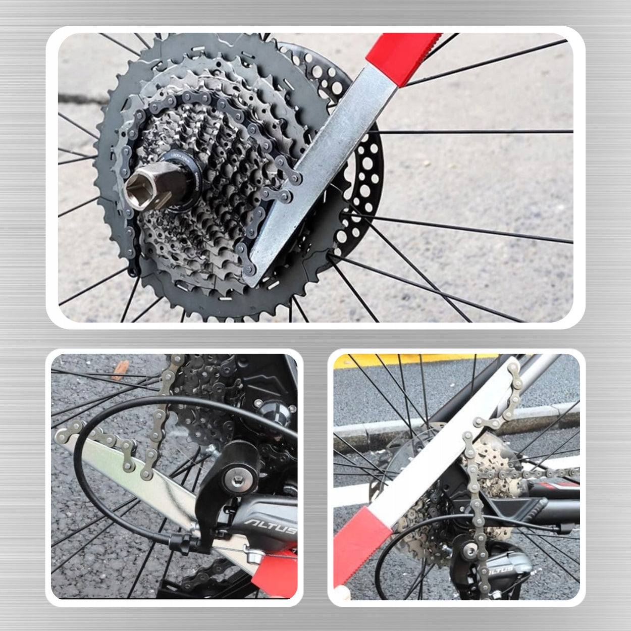 SET OF BICYCLE TOOLS CRANK KEYS FOR BICYCLE CAPPER BACIK 7 ELEMENTS Number of pieces in the set 8