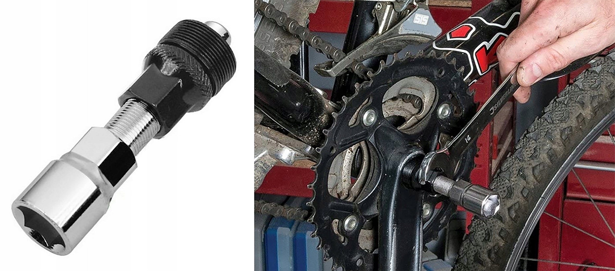 SET OF BICYCLE TOOLS CRANK SUPPORT KEY FOR BICYCLE SCOOTER BACIK 10el For set