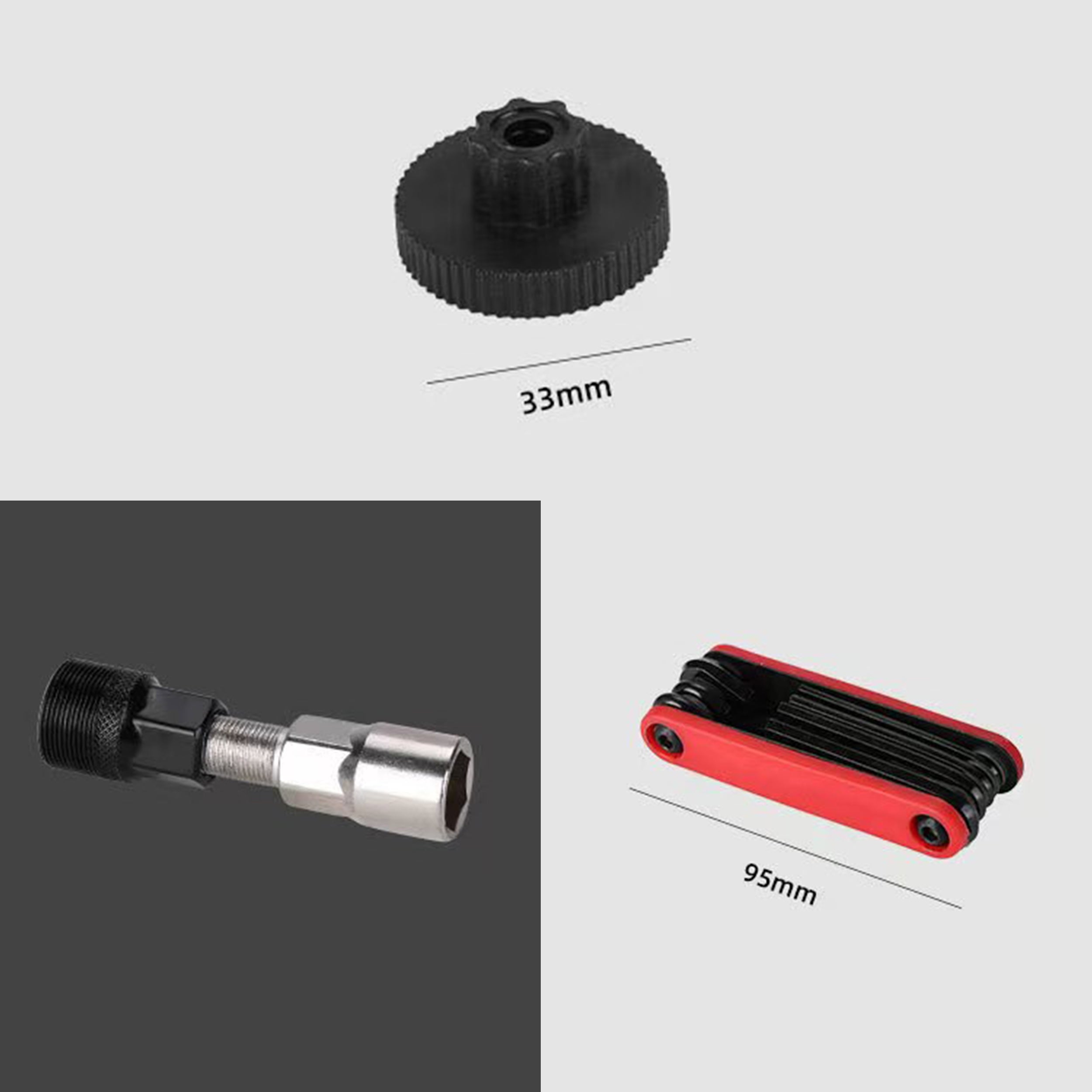 SET OF BICYCLE TOOLS KEYS CRANK FOR BIKE 17 IN 1 CONVENIENT SUITCASE EAN (GTIN) 5907190129106
