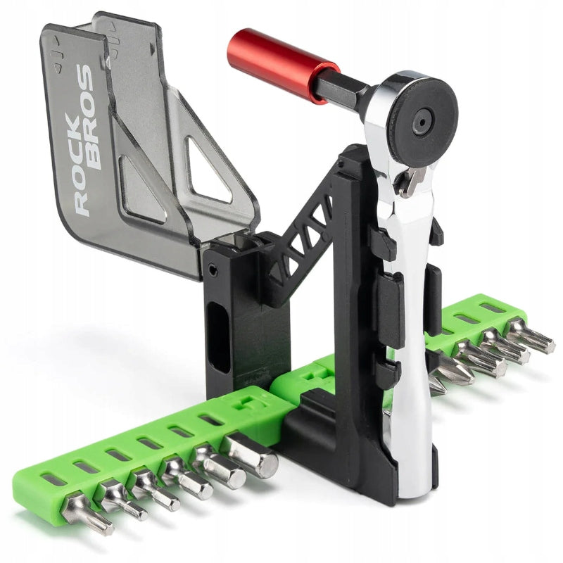 SET OF BICYCLE TOOLS ROCKBROS TOOLS FOR BICYCLE RATTLE CASE Manufacturer code ZESTAW NARZĘDZI ROWEROWYCH Z GRZECHOTKĄ ETUI