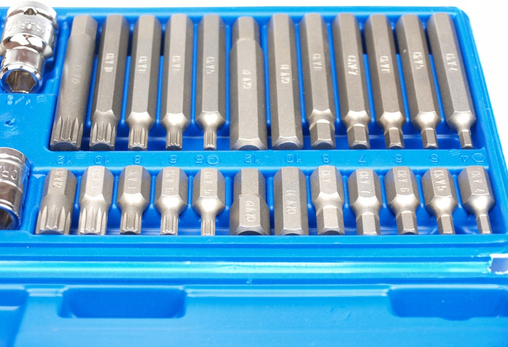SET OF BITS ALLEN - TORX - SPLINE - KEYS 40 EL. EAN (GTIN) 5903815222894