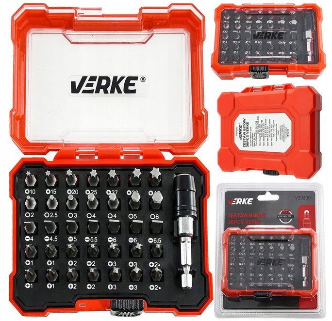 SET OF BITS TIP TORX IMBUS FLAT VERK