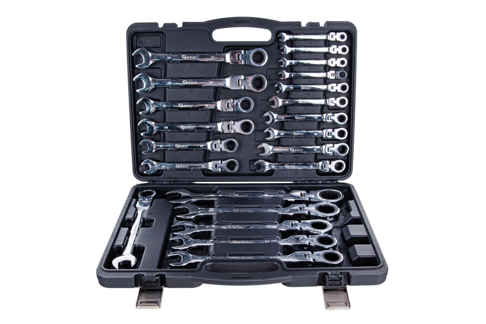 SET OF BROKEN KEYS WITH RATCHET 6-32mm 22cz Manufacturer code G10342