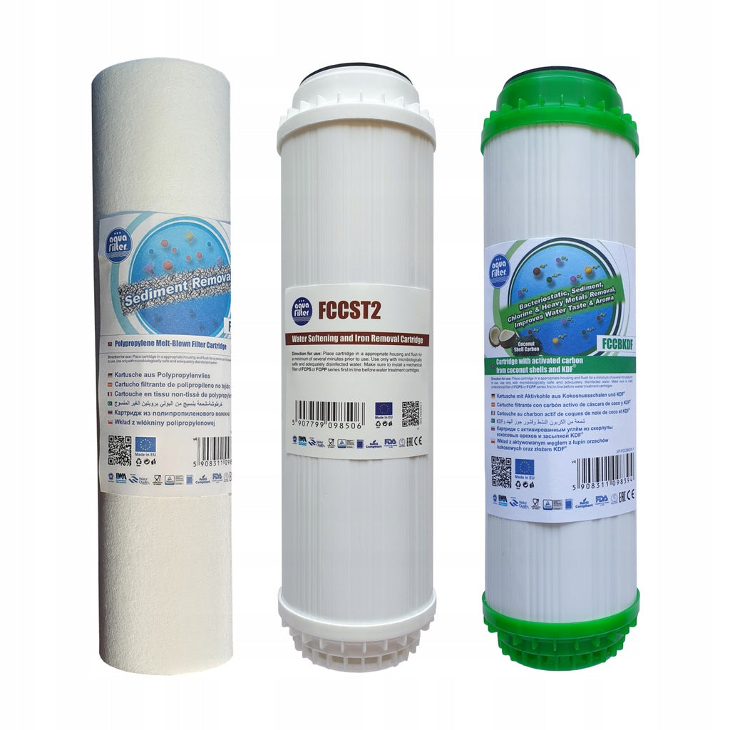SET OF CARTRIDGES FOR FILTER FP3-H1-K1 AQUAFILTER