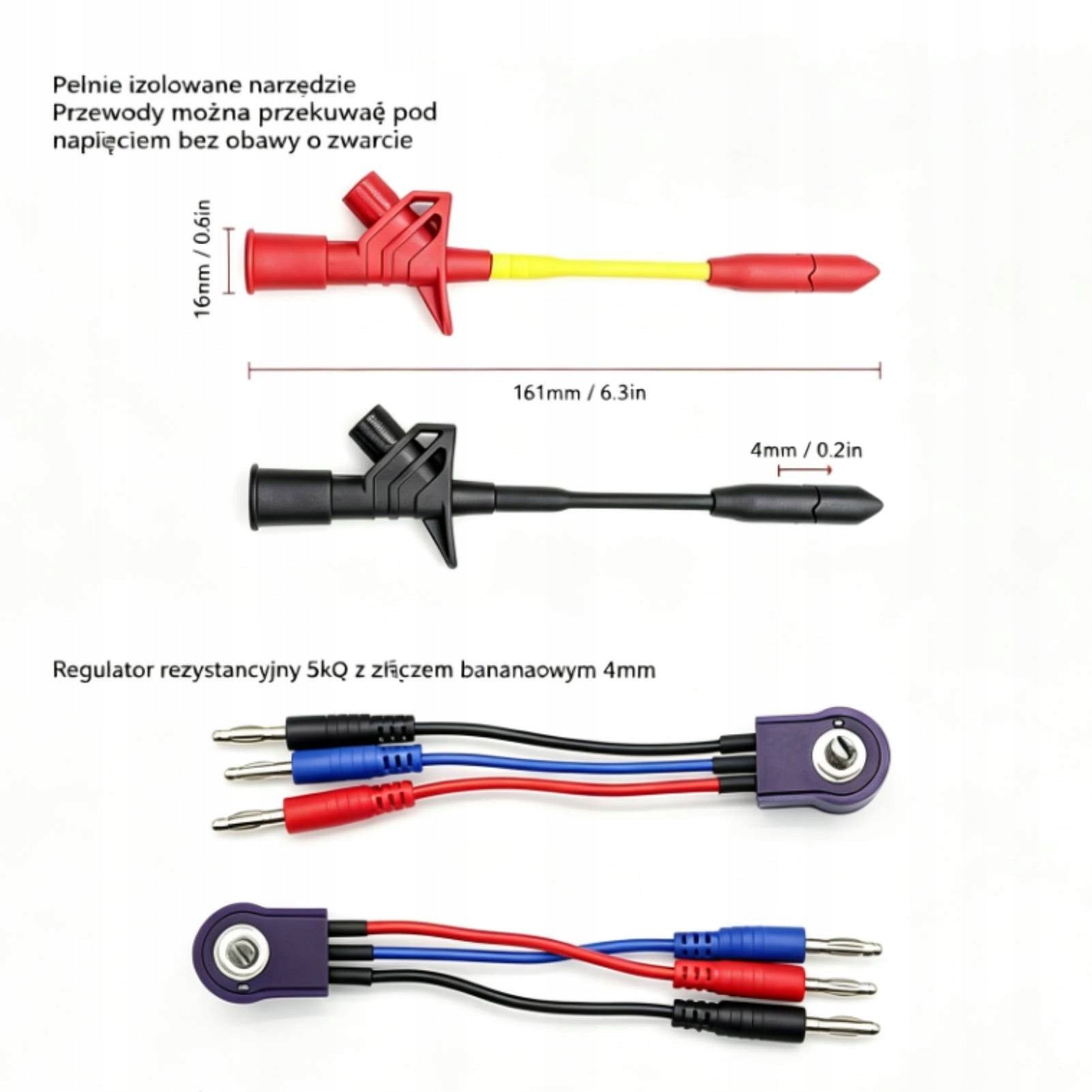 SET OF CIRCUIT MEASURING CABLES Brand no brand
