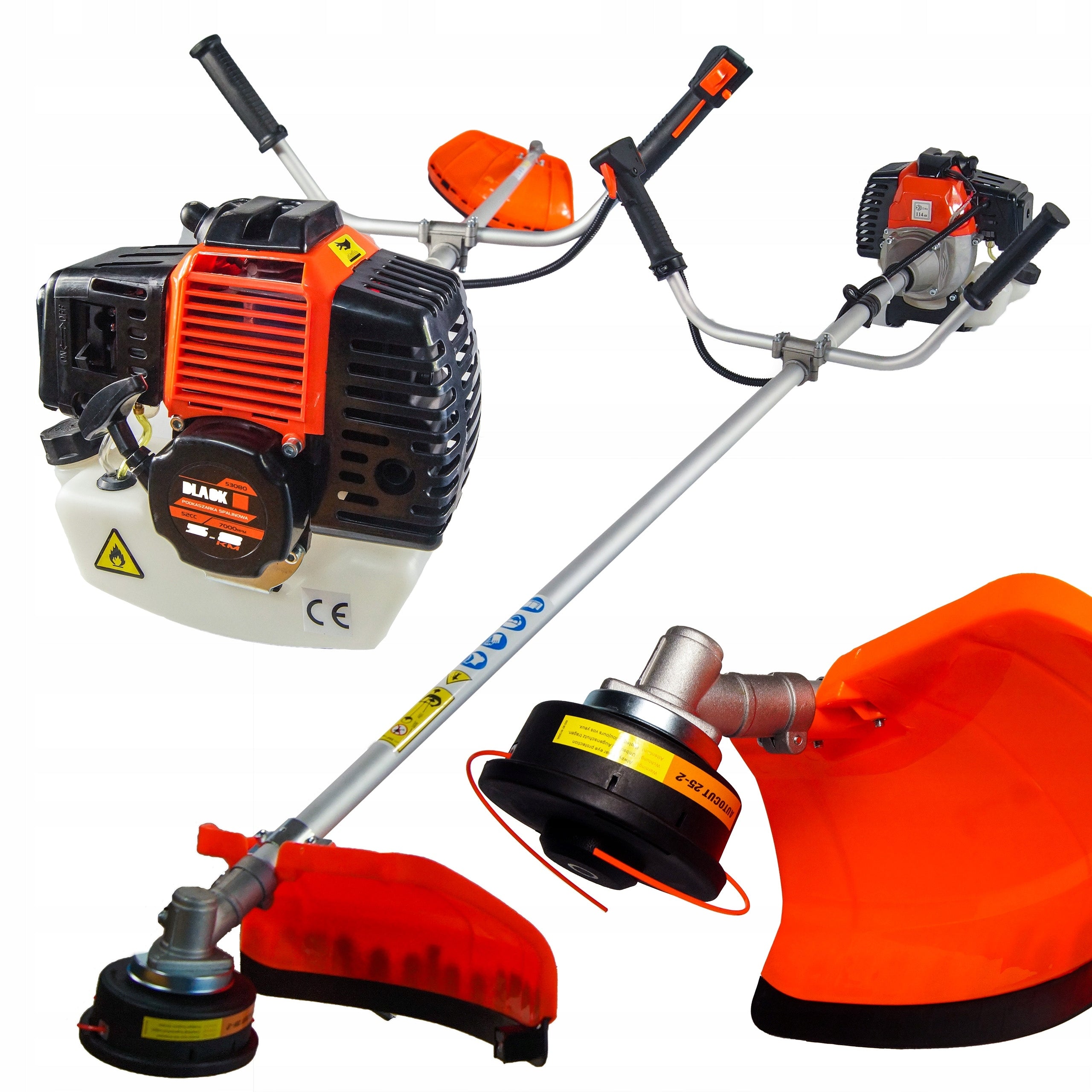 SET OF COMBUSTION CUTTER 5,2KM + DISCS + HEADS BLACK Manufacturer code 53081