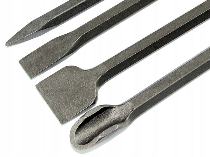 SET OF CONCRETE CHISEL SDS CHISEL PLUS SDS+ FORGING CUTTER FURROW Brand no brand