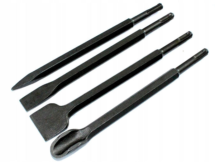 SET OF CONCRETE CHISEL SDS CHISEL PLUS SDS+ FORGING CUTTER FURROW Manufacturer code OT4XSDSPLUS