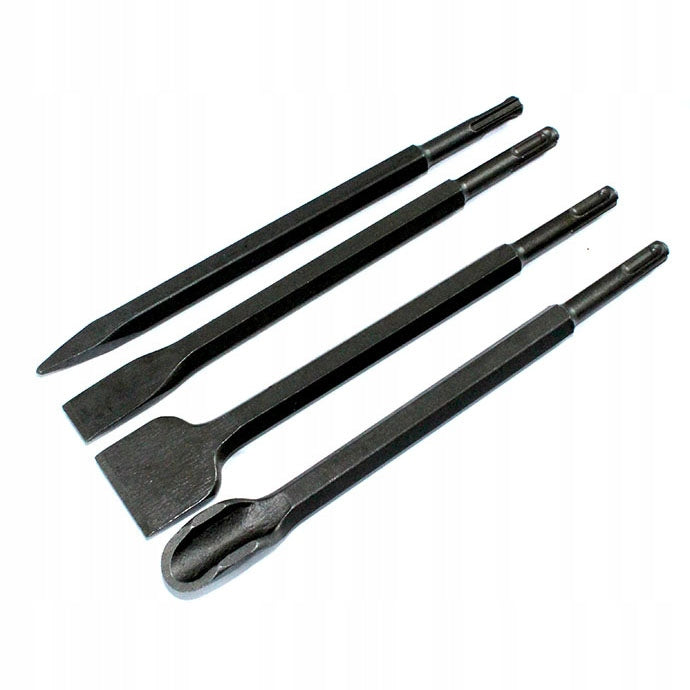 SET OF CONCRETE CHISEL SDS CHISEL PLUS SDS+ FORGING CUTTER FURROW