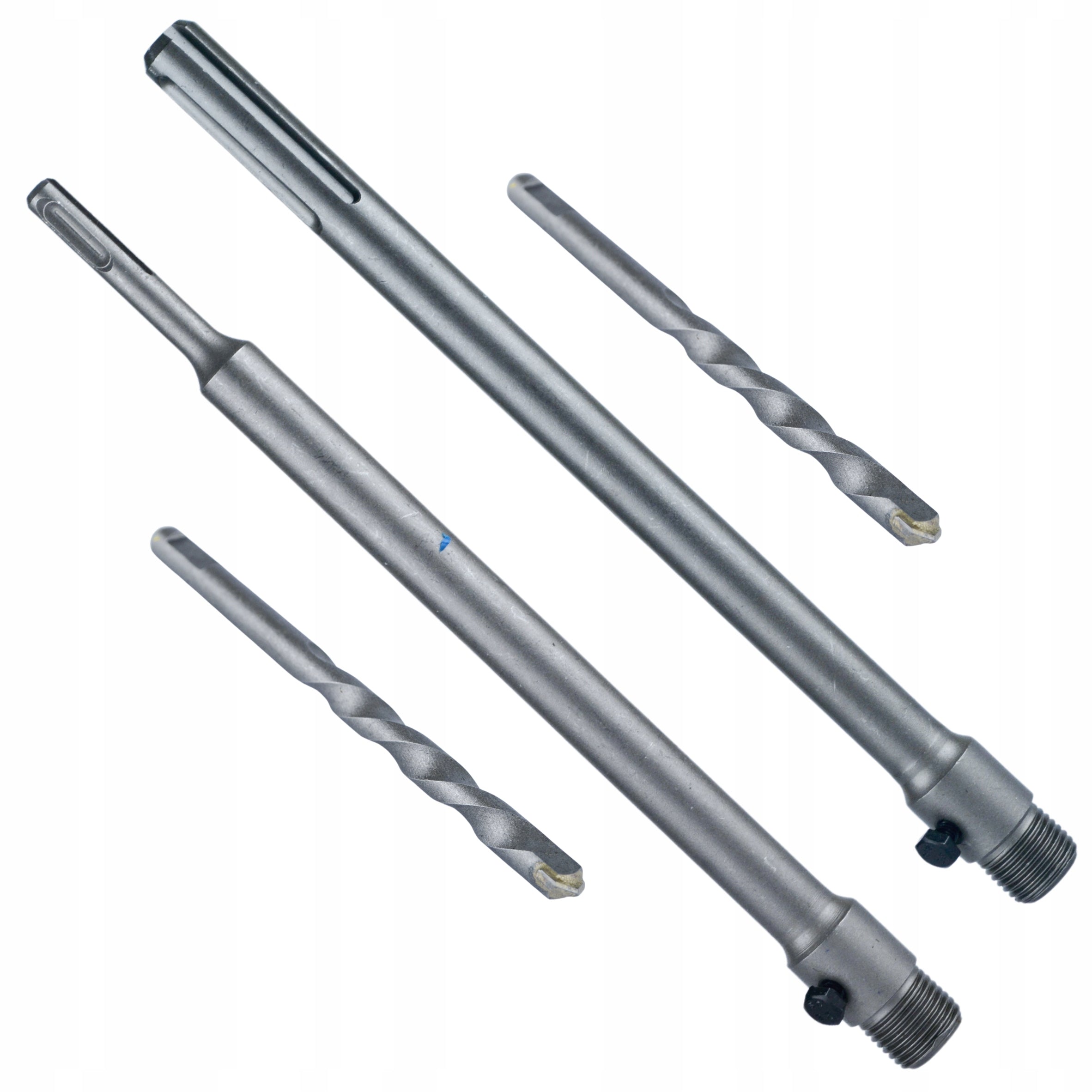 SET OF CONCRETE FORAMINIFERA SDS MAX SDS PLUS 9 EL 30-100MM BLACK TOOLS PROFI Product weight with unit packaging 4.8 kg