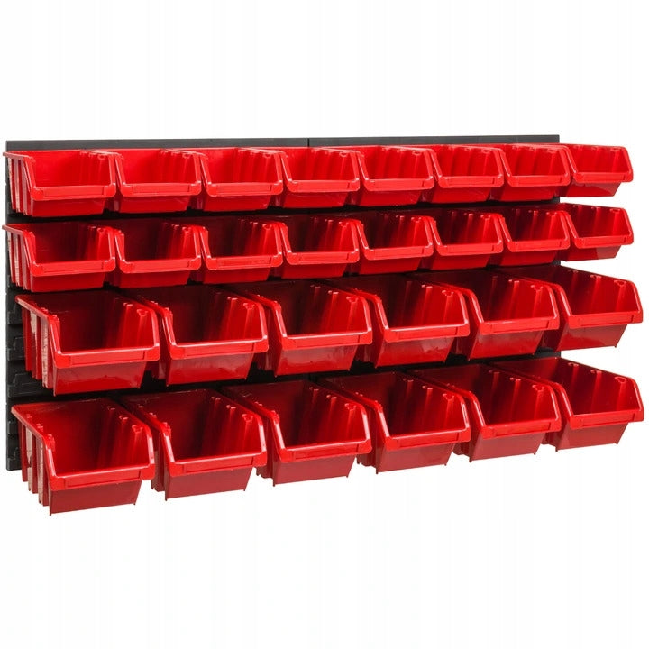 SET OF CONTAINERS ORDELINE TOOL BOARD FOR TOOLS ORGANIZATION