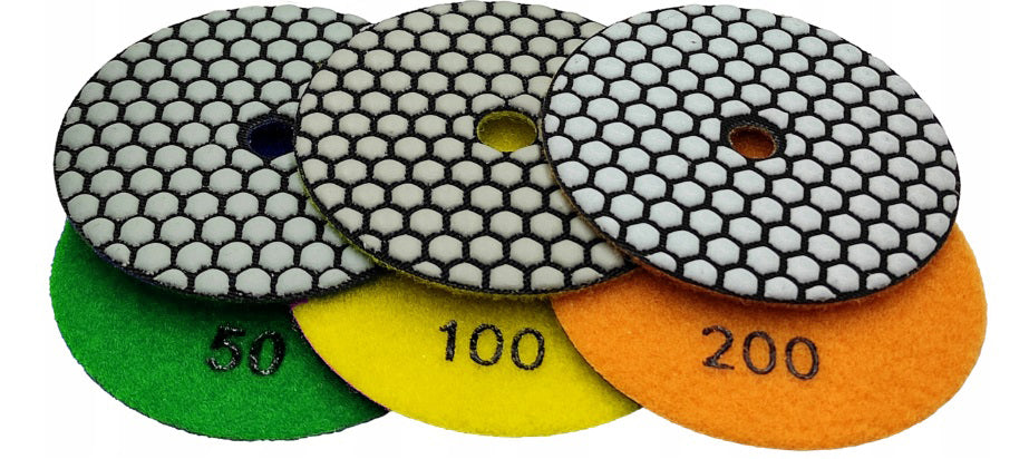 SET OF DIAMOND DISCS FOR CUTTING AND GRINDING SINTER STONEWARE Brand Vorfal