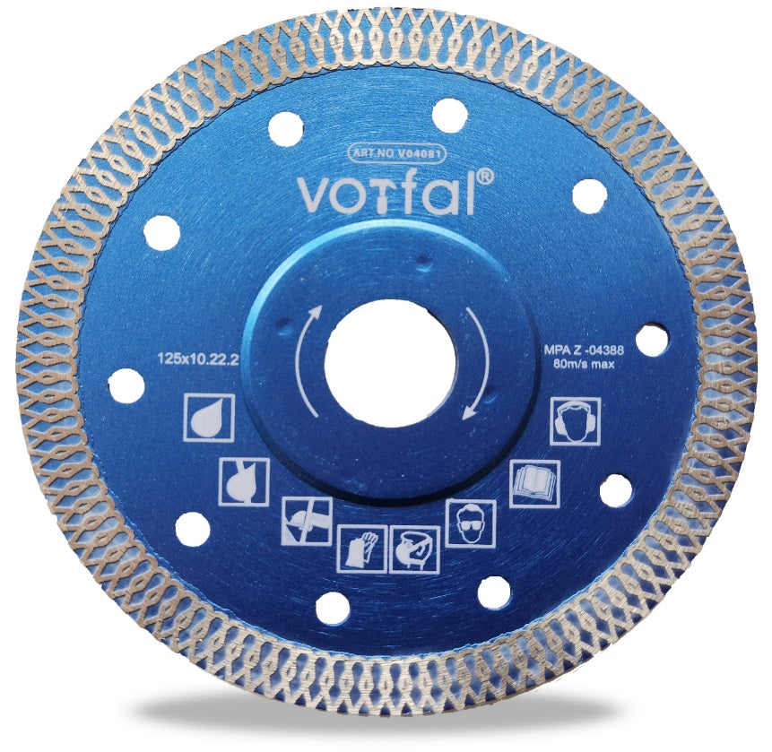 SET OF DIAMOND DISCS FOR CUTTING AND GRINDING SINTER STONEWARE Manufacturer code V04035