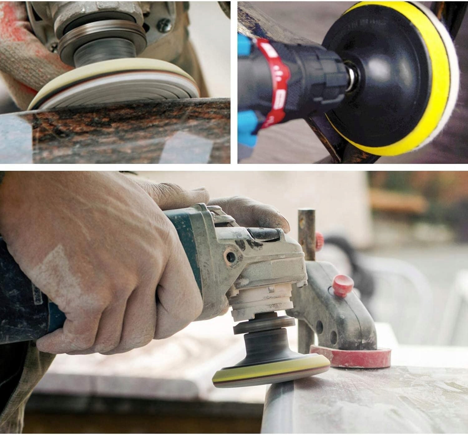 SET OF DIAMOND DISCS FOR GRINDING CERAMIC SINTER STONEWARE POLISHING Manufacturer code S12010