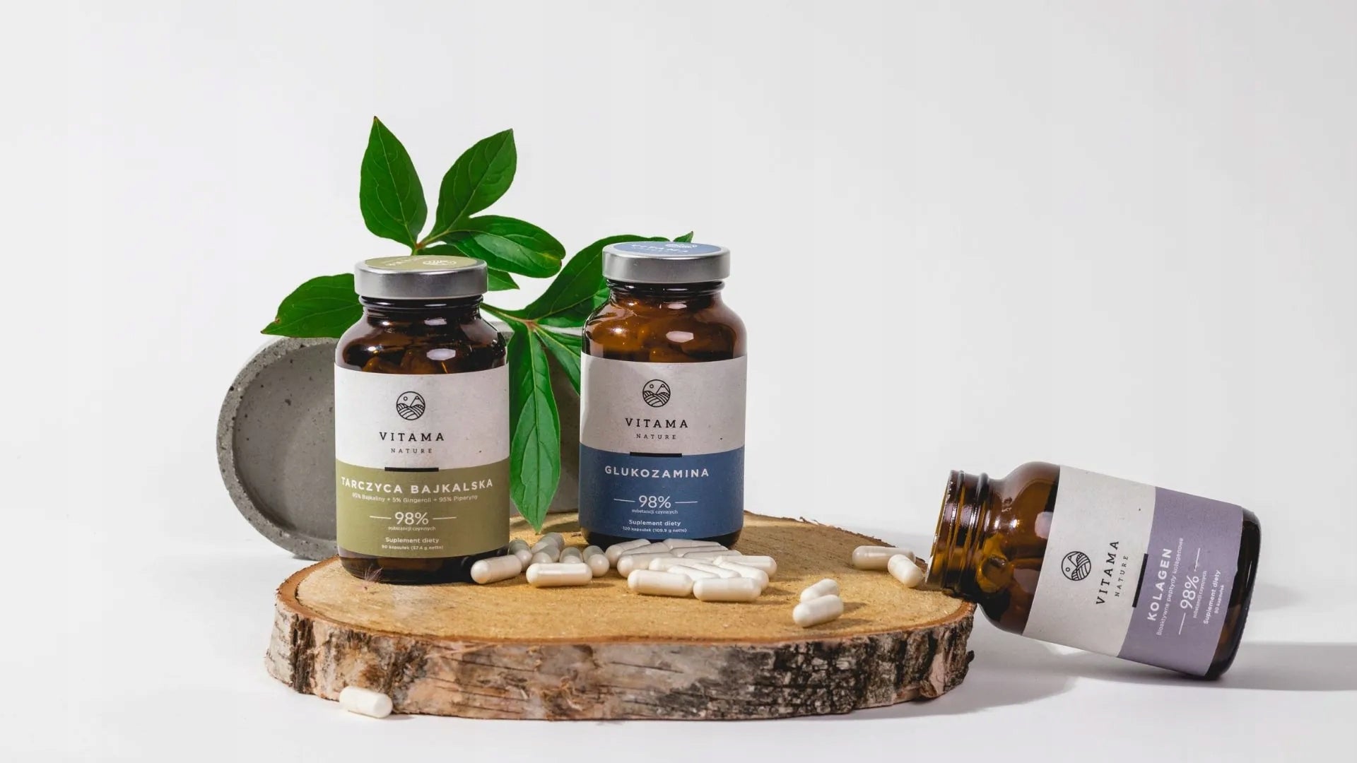 SET OF DIETARY SUPPLEMENTS FOR BONES JOINTS GLUCOSAMINE COLLAGEN BAIKALIN Manufacturer code ZZKIS