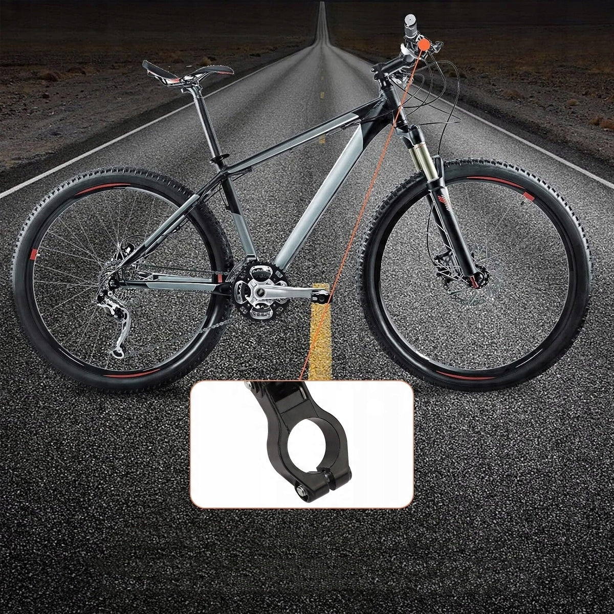SET OF DISC BRAKES FOR BICYCLES PARTS FOR MOUNTAIN BIKES Product weight with unit packaging 1.038 kg