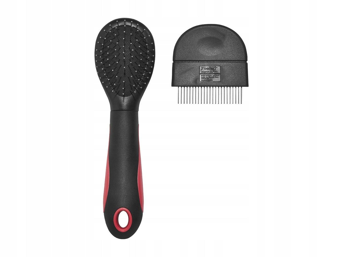 SET OF DOG BRUSHES COMB FOR COMBING